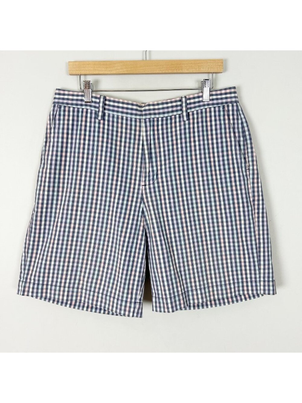 Vineyard Vines Breaker Shorts Checkered Spring Golf Beach‎ Size 34 Men's